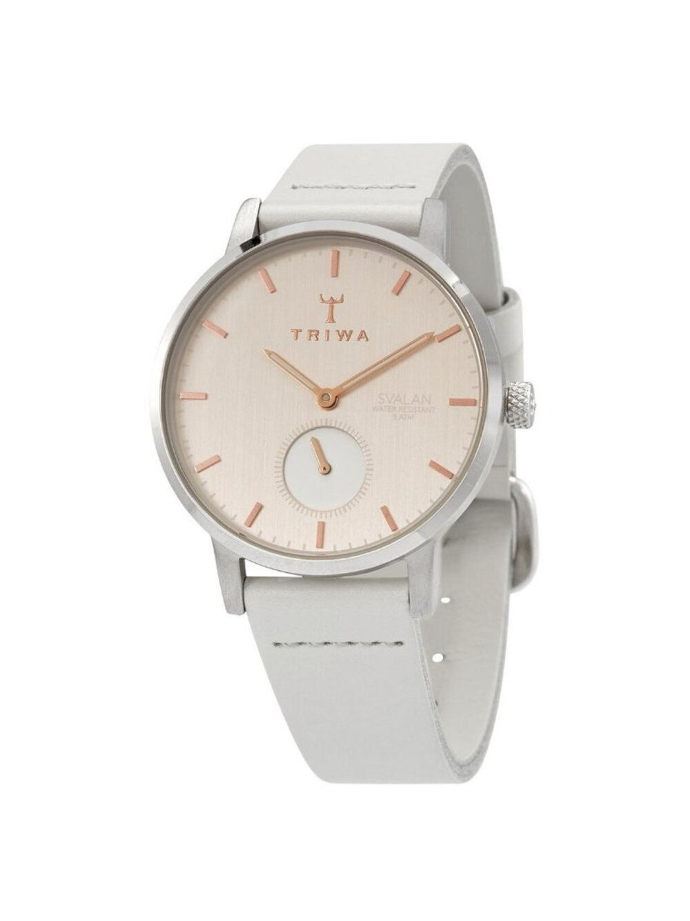 NWT Triwa Blush Svalan Grey Quartz Ladies Watch